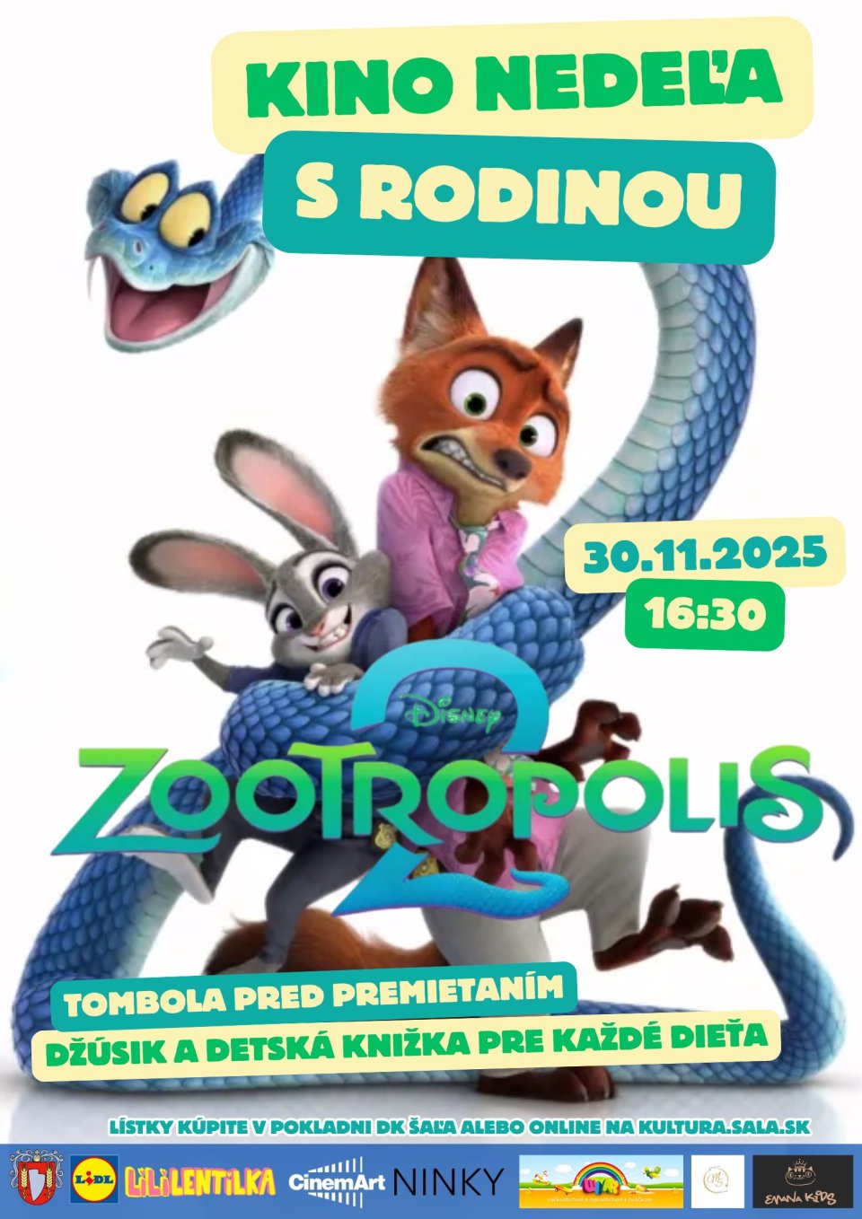 Rodinná nedeľa v kine