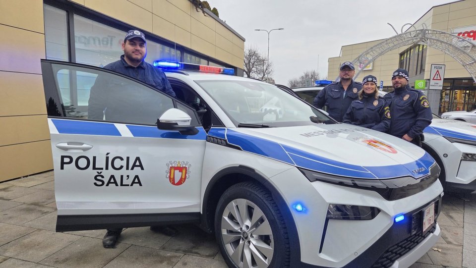 NOVÉ ELEKTROMOBILY PRE MESTSKÚ POLÍCIU