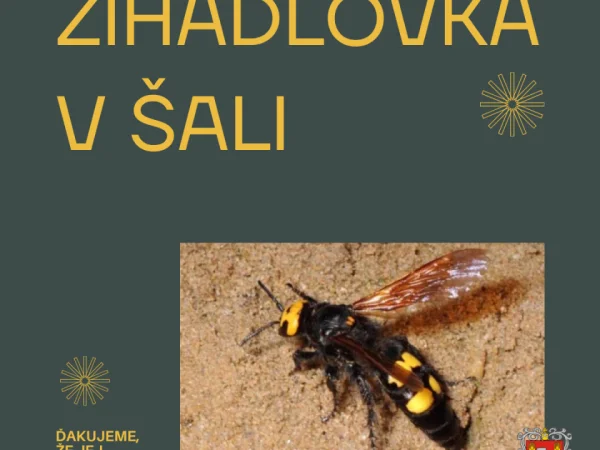 Žihadlovka obrovská sa opäť objavila aj v Šali
