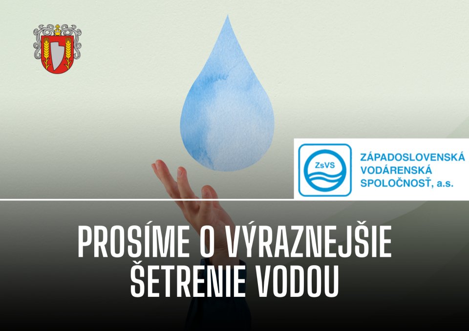 Šetrime pitnou vodou. Situácia sa naďalej zhoršuje