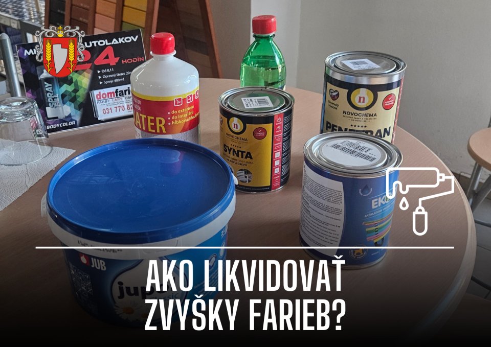 Ako správne likvidovať zvyšky farieb?