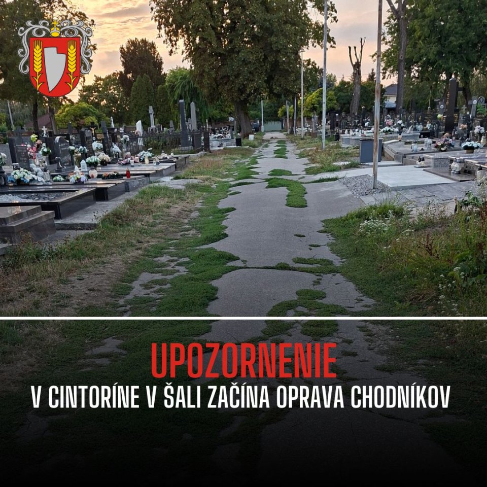 UPOZORNENIE pre občanov