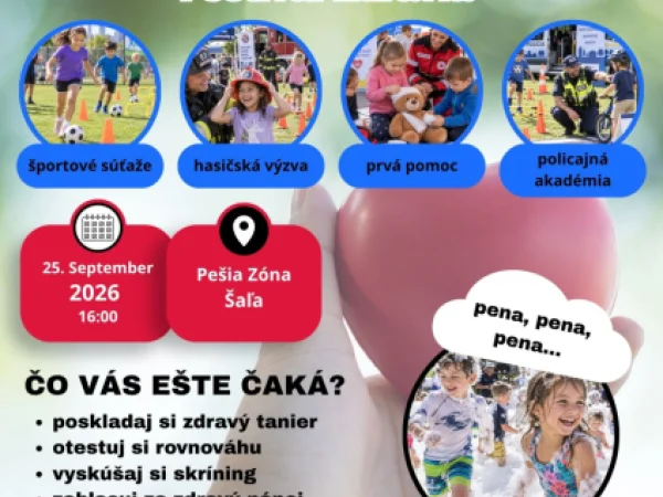 Festival zdravého životného štýlu. Užite si pohyb, súťaže a zábavu pre celú rodinu