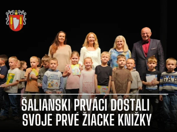 232 prváčikov zo Šale si prevzalo svoje prvé žiacke knižky