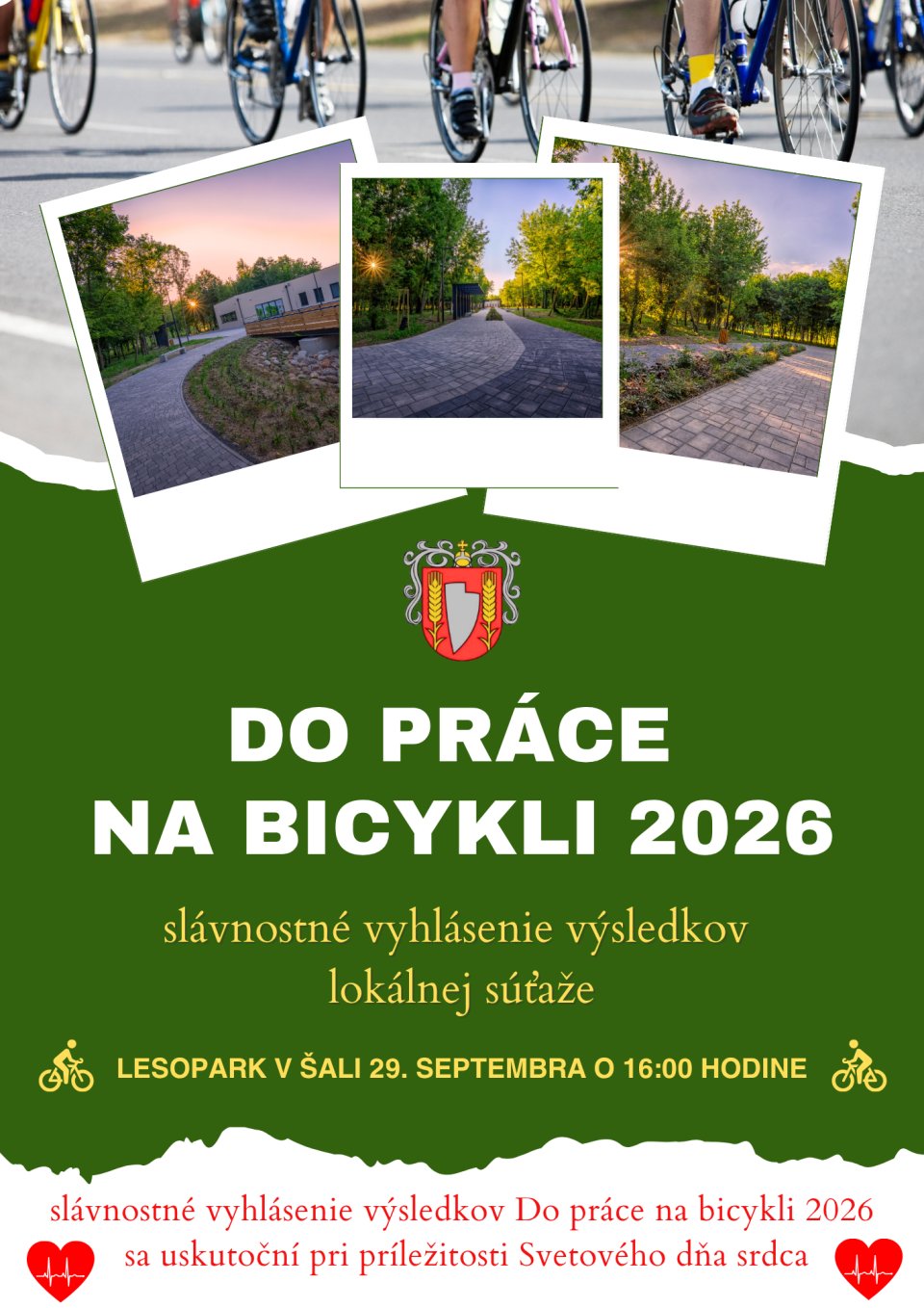 Do práce na bicykli 2026 vyhodnotenie v Lesoparku