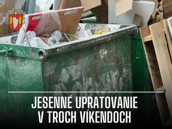 Jesenné upratovanie 2026 a zber nebezpečného odpadu