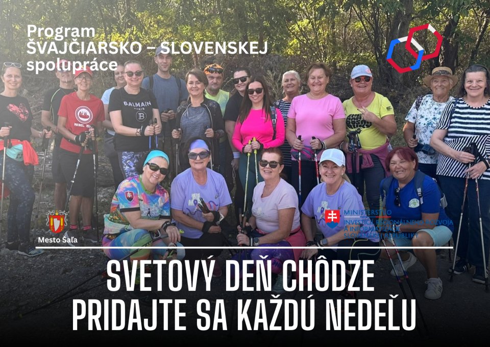 Svetový deň chôdze sme oslávili s paličkami v rukách