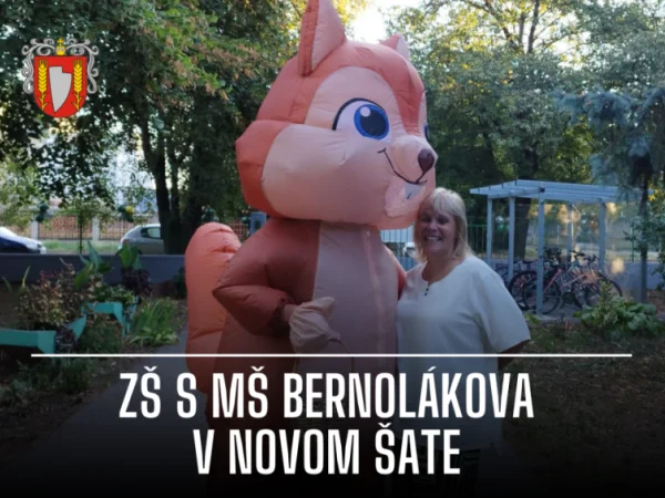 MŠ Bernolákova v novom šate – logo, maskot a chuť zveľaďovať školu ďalej