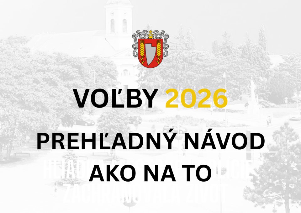 NÁVOD - Ako voliť v spojených komunálnych a župných voľbách 2026