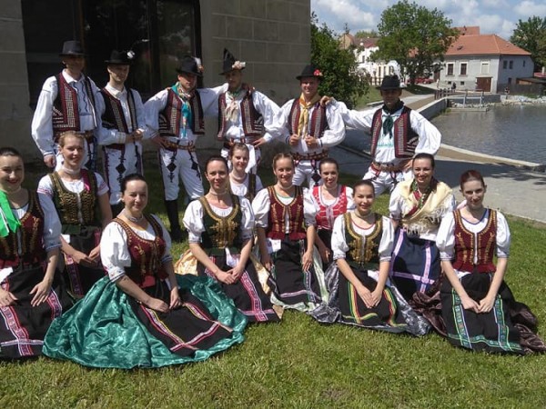 Folklórny súbor Šaľan oslávil svoje 3. výročie v družobnom meste Telč