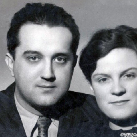 Kollár s manželkou Fernande, ktorú volali Šušu
