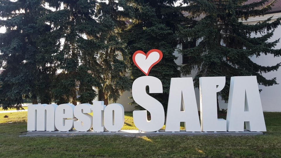 3D nápis – mesto ŠAĽA