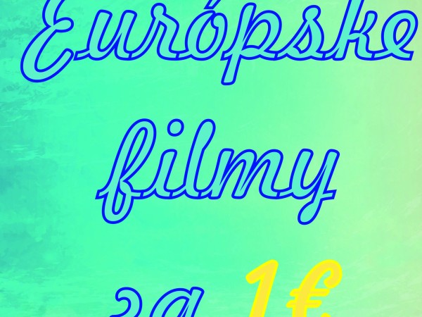 Európske filmy za 1€!