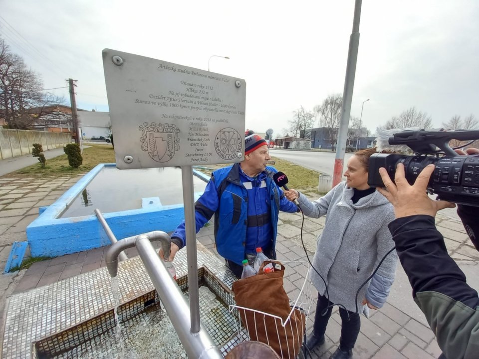 Šaľania a artézske studne v RTVS